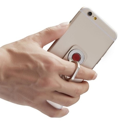 360 Degree Rotation Mobile Phone Finger Grip , Car Magnetic Phone Holder