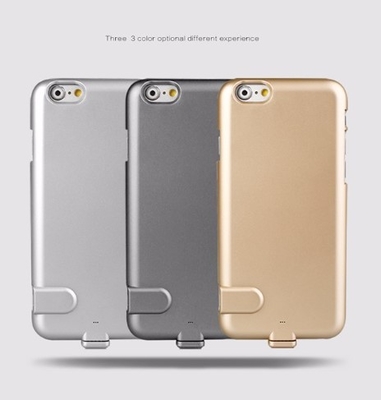 1500のMah出張のための外的なIphoneの電槽の充電器のバックアップ カバー