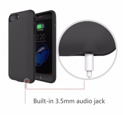 プラスIPhone 7のための超Iphoneの細いバックアップ無線充満場合5.5" 3500mAh