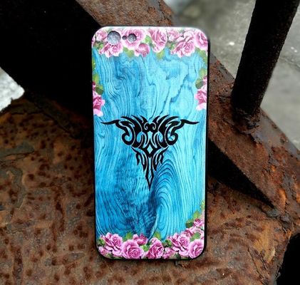 1mmの極度の薄い電話iphoneのアンドロイドの電話のためのprotectorNatural木の穀物PUの携帯電話カバー場合