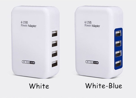 USBは単一の出口の4つの装置のための充満プラグ・アダプタ2.1Aに電話をかけます