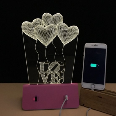 6000のMAh造られるLEDの柔らかなライトを持つ移動式Iphoneのプラグ充満RAcrylic板