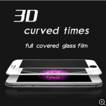 IPhone 6/6sのための耐衝撃性の耐圧防爆携帯電話スクリーンの保護装置3D 9H緩和されたガラス